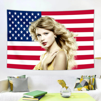 Johnson Pancake Tapestry Hanging Funny Meme Home Décor Aesthetic Art Polyester Material Background