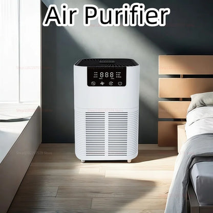 Smart Air Purifier Portable Mini Silent Purifier New Fan Fragrance Machine Family Office Kitchen Deodorant Formaldehyde removal.