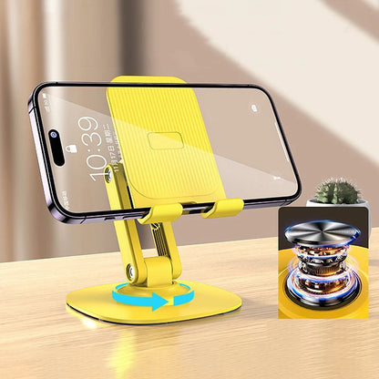 360° Rotating Mobile Phone Holder Foldable Desktop Mobile Phone Support Lazy Tablet Portable Mobile Phone Support Stand