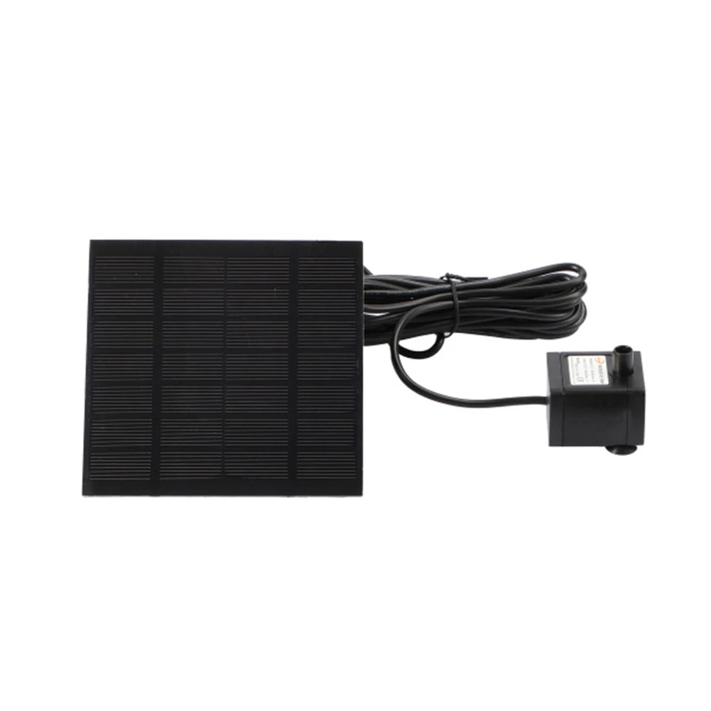 Solar Panel Powered Water Feature Pump Solar Powered Fountain Water Pump Solar Fountain for Garden Pool Pond Aquarium Fountain