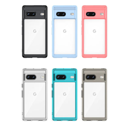 For Google Pixel 7 Case Cover Google Pixel 7 Capa Shockproof Bumper Clear Transparent Multicolour Fundas Google Pixel 7 8 Pro 7A