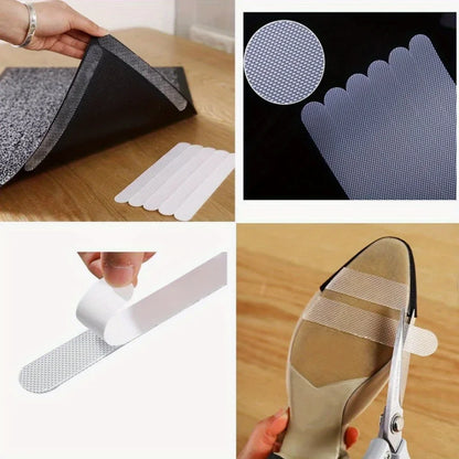 6/12/24/36/40 Pcs Anti Slip Strips Shower Stickers Colored Non Slip Bath Safety Strips for Bathtub Shower Stairs Floor