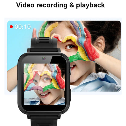 Children's Wristwatch 24 Games Kids Smart Watch Music Play Pedometer Tracker Time Display Video Audio Record Torch Smartwatch