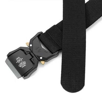 New Tactical Belt Quick Release Elastic Belt Casual Tooling Training Belt Men's Trousers Belt