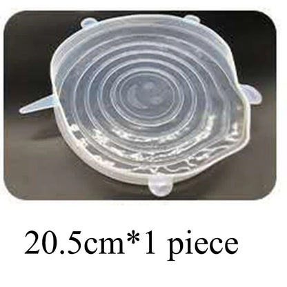 16 Sizes Silicone Stretch Lids Universal Lid Silicone Bowl Pot Lid Silicone Cover Pan Cooking Food Fresh Cover Microwave Cover