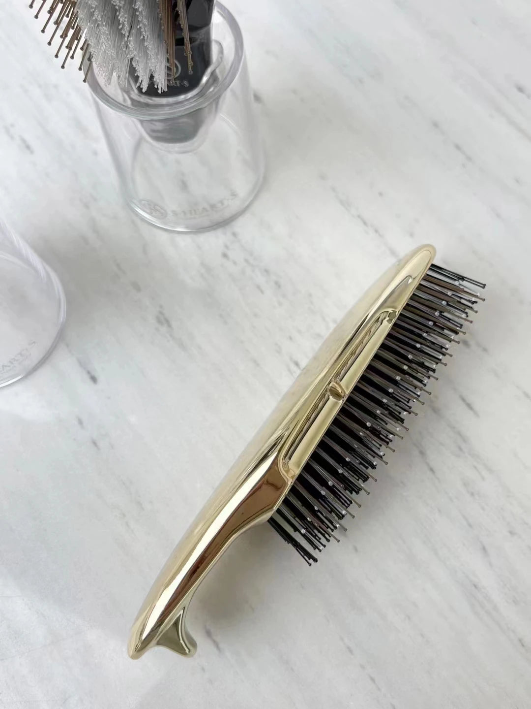 S Heart S Scalp Brush World Model (Short) Gold Black Silver New Package from Japan