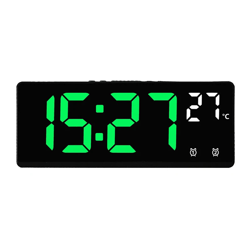 Creative Multifunction Electronic Clock Simple Large Screen Clock Multi Group Alarm Clock Student Clock
