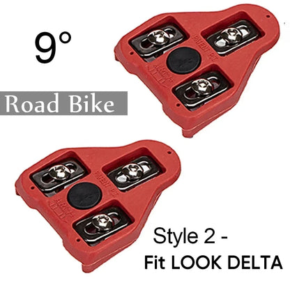 BUCKLOS Bike Pedal Cleat Fit Shimano SPD Bike Pedal Cleat for LOOK KEO/SPD-SL/LOOK Delta/SPD MTB Road Bicycle Cycle Shoes Cleats