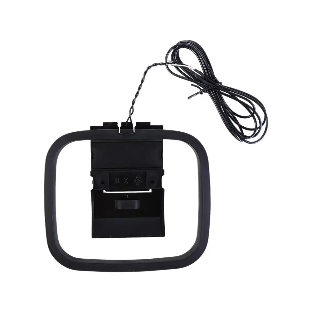 Av Audio Bare Wire Indoor Radio Radio Loop Antenna Home Stereo Receiver Radio Signal Receiving Am Loop Antenna Fm Radio Loop