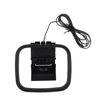Av Audio Bare Wire Indoor Radio Radio Loop Antenna Home Stereo Receiver Radio Signal Receiving Am Loop Antenna Fm Radio Loop