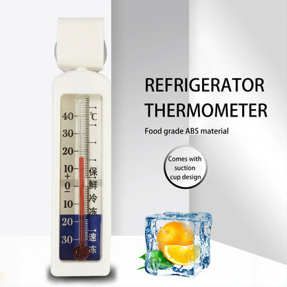 Temperature Gauge For Refrigerator Professional Freezer Thermograph Hangable Fridge Temperature Gauges With Suction Cup