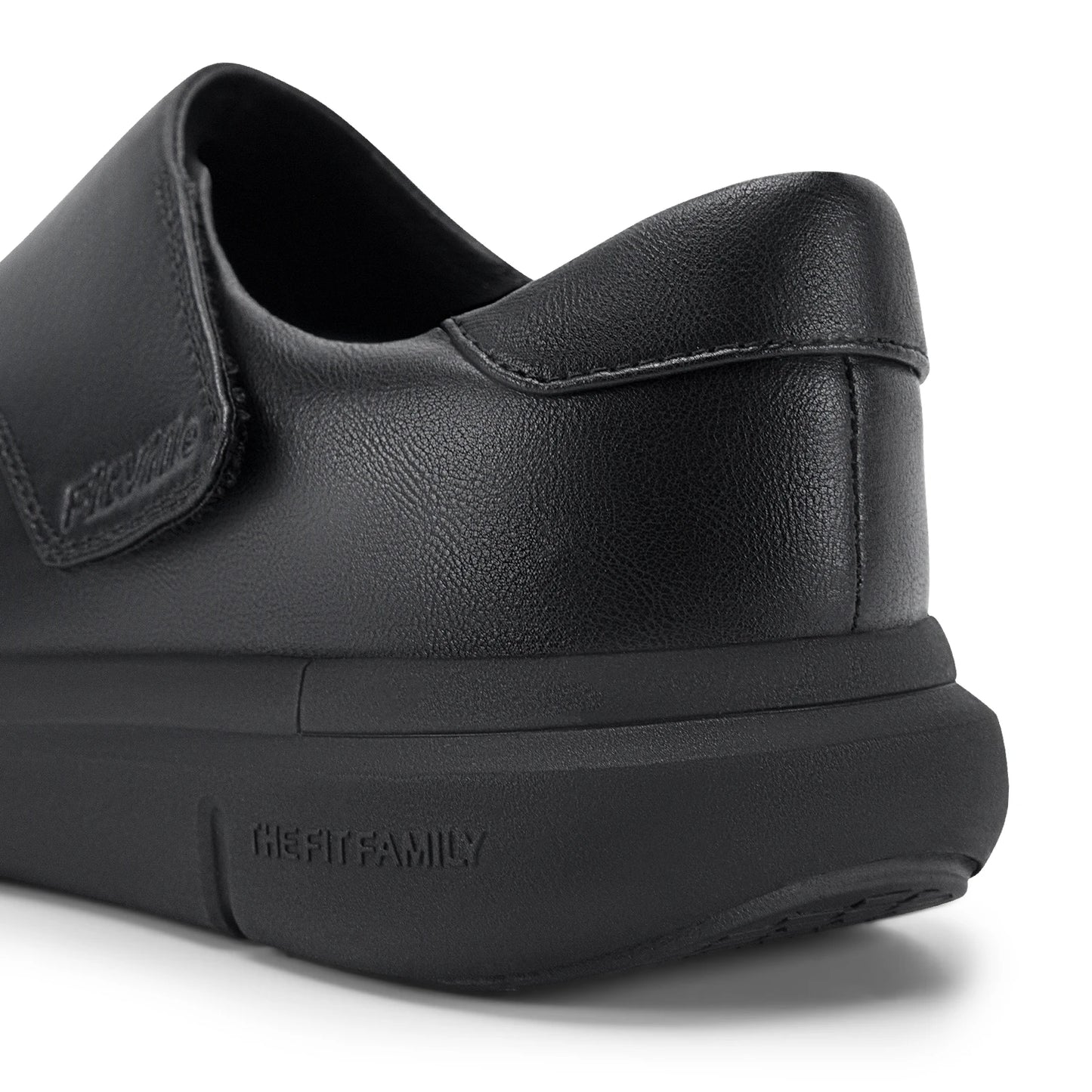 FitVille Men's Leather Shoes Diabetic Shoes Casual Oxford Shoes Adjustable Lightweight Formal Business Shoes for Swollen Feet