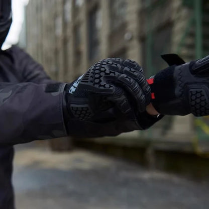 New REVIT Desert 3 PRO motorcycle riding gloves made of genuine leather, breathable, touch screen, and anti fall gloves