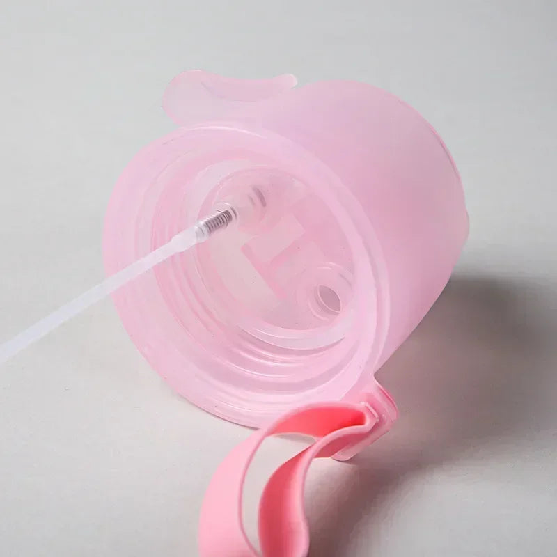 Plastic Spray Cup Summer Outdoor Sports Water Bottle Hydration Cooling Spray Cup Travel Portable Water Cup Gift Cups