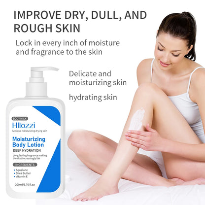Moisturizing Body Lotion Suitable for whole body use Hydrating and moisturizing Large capacity Suitable for all skin types New