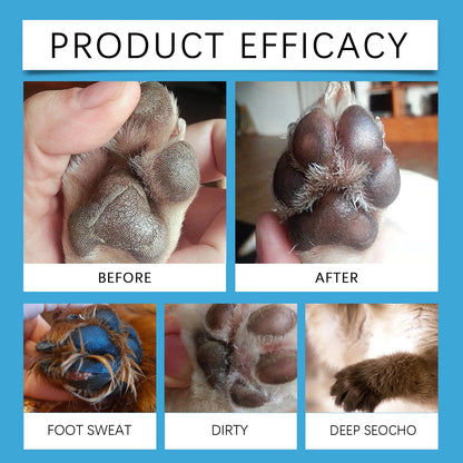 Dog Paw Washing Foam Pet Foot Cleaning Foam Rinse-free Paw Cleaner No Washing Claw Care Supplies For Cat With Silicone Brush