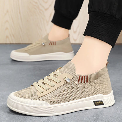 men's sneakers，casual sneakers，men's summer sneakers，free shipping shoes，Strateless Casual Shoes Breathable casual sneakers