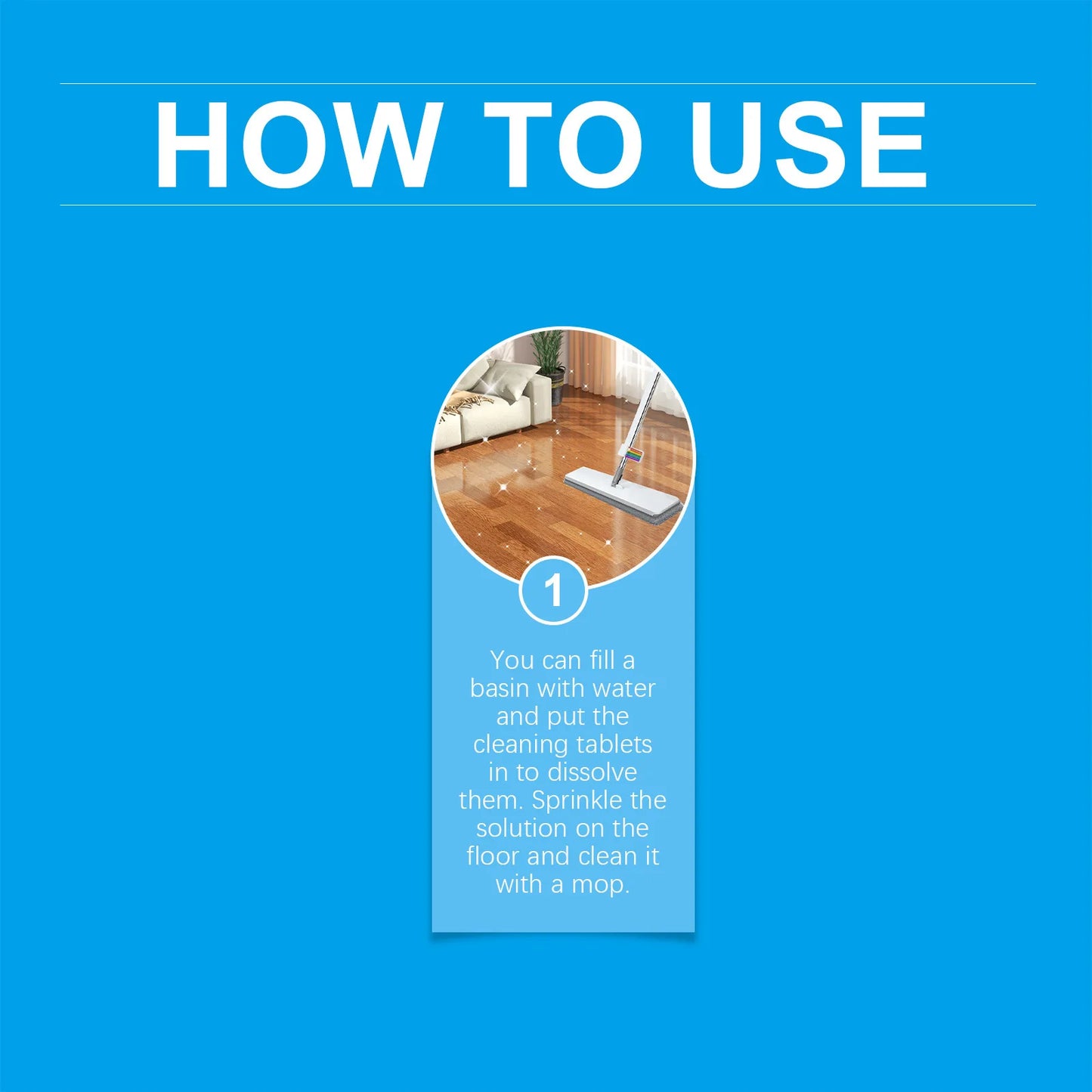 Floor Cleaning Tablets Floor Dirts Stains Remover Tile Descaling Brightening Ceramic Decontamination Floor Cleaner Detergent