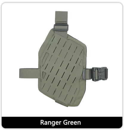 Tactical Leg Holster Magazine Pouch Hunting Airsoft Plate Carrier Molle Drop Platform Thigh Protector Glock Camping Outdoor Spor