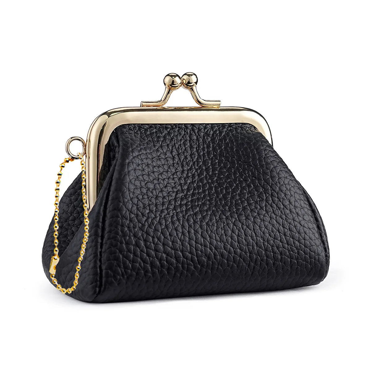 Women Wallets RFID Blocking Bank Card Purse Cowhide Leather Card Holder Mini Credit Coin Case Compact EDC Wallet