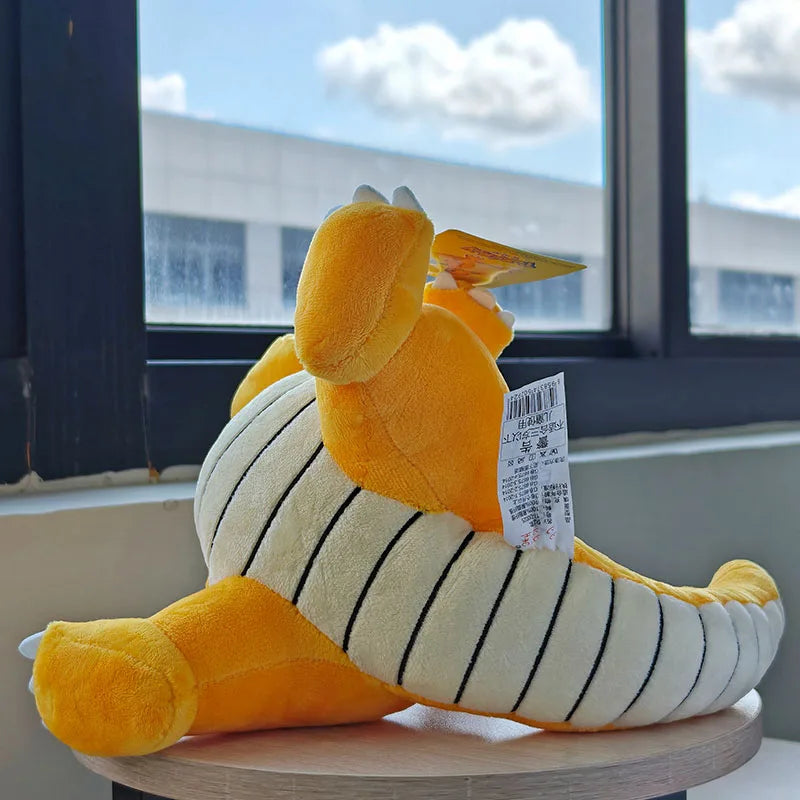 Pokemon Stuffed Toys Kawaii Dragonite Cartoon&Cute Plush Dolls Throw Pillow Birthday Gift for Kids Friends Boys Home Decoration