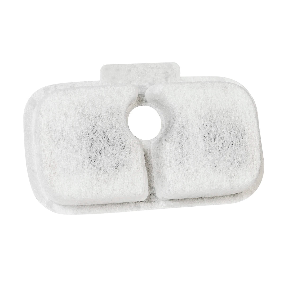 PLWF005 Cat Water Fountain Filters For Dockstream PLWF115 PLWF105, 12 Filters 12 Sponges, Pet Water Fountain Vertical Filtration