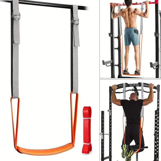1pc Pull Up Assistance Bands Set, Hanging Resistance Strap For Pull Up, Core Strength Training, Workout, Body Stretching