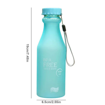 500ML Sport Water Bottle Anti-drop Hydro Flask BPA-Free Leakproof Drinking Bottles Outdoor Travel Drinking Cups for Outdoor