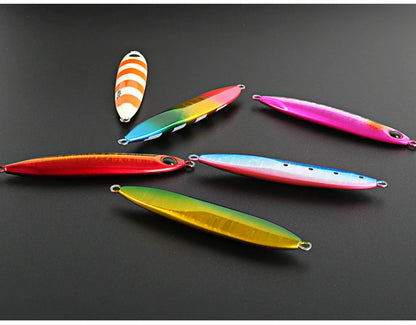 JIGGING PRO 40g 60g Slow Blatt Cast Slim Shore Jigging Lure Long Cast Metal Jig Fishing Bait
