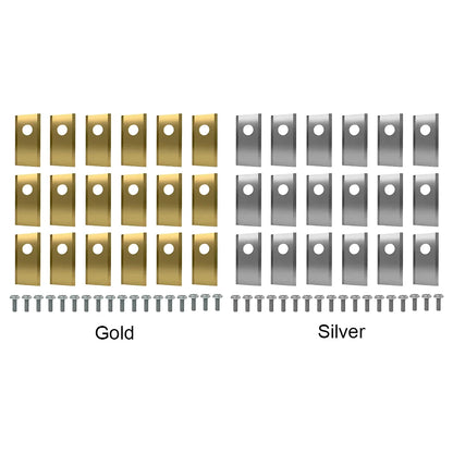 18-54Pcs Single Hole Lawn Mower Cutting Blade Set Lawn Mower Blade Robotic Lawn Mowers Replacement for Worx Landroid Lawn Mowers