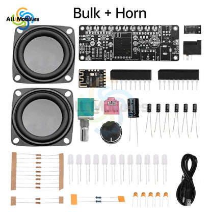 Bluetooth Speaker Kit DIY Soldering Project Dc5V 5W Pam8406 Dual Channel Speaker Amplifier Board Module or Leaning Soldering