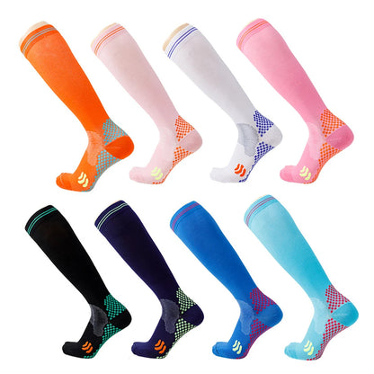 1 Pair Sports Stockings Compression Golf Sports Socks Medical Nursing Stockings Prevent Varicose Veins Socks Fit for Rugby Socks