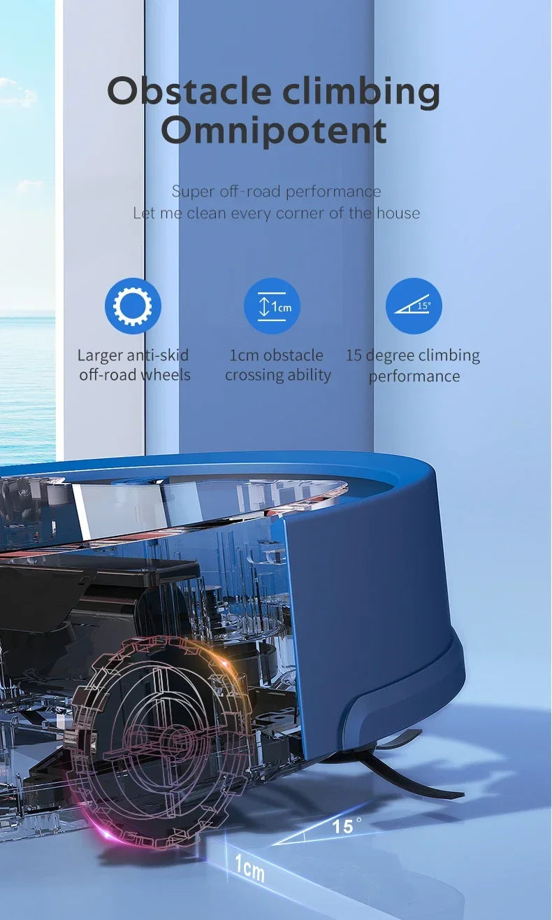 Automatic Sweeping Robot Vacuum Cleaner APP Control Water Tank Sweep and Wet Mopping Vacuum Clean For VIP Customers DropShipping