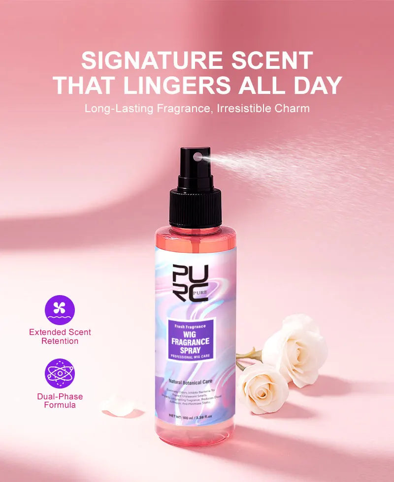 PURC PURC Wig Fragrance Spray Remove Odor Smoothing Shiny Wigs Hair Care 100ml
