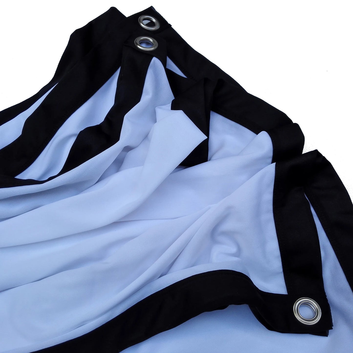 60 72 100 120 150 Inch 16:9 Portable Wrinkle Free Lightweight Projector Screen Home Outdoor Front Rear Projection Curtain Fabric