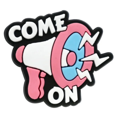 Cute Cheerleading Shoe Charms Decoration for Crocs Pin Accessories Charms Bracelet Wristband DIY Shoe Party Gifts