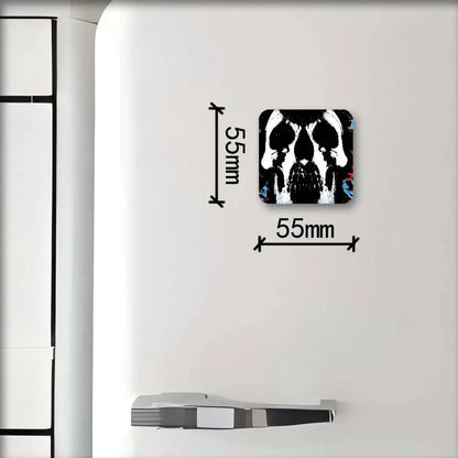 Deftones Music Fridge Magnet Creative Square Refrigerator Magnets Picture For Kitchen Office Whiteboard Home Decoration Gifts
