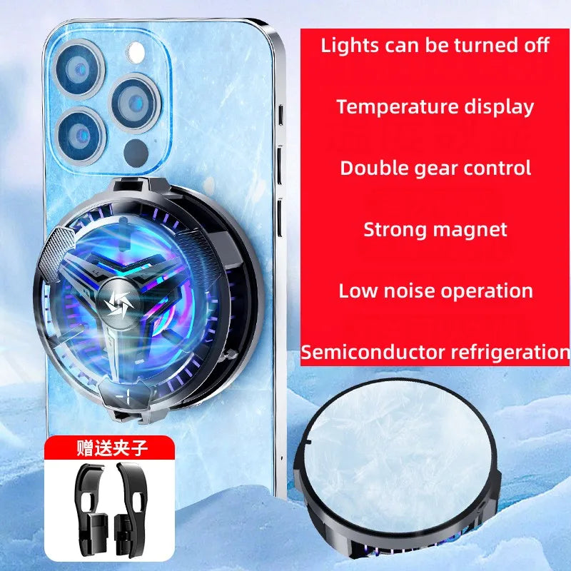 SL10 New Mobile Phone Radiator for Mobile Phone Phablet Fan Semiconductor Mobile Phone Cooler Gaming  Cooler  Mobile Phone
