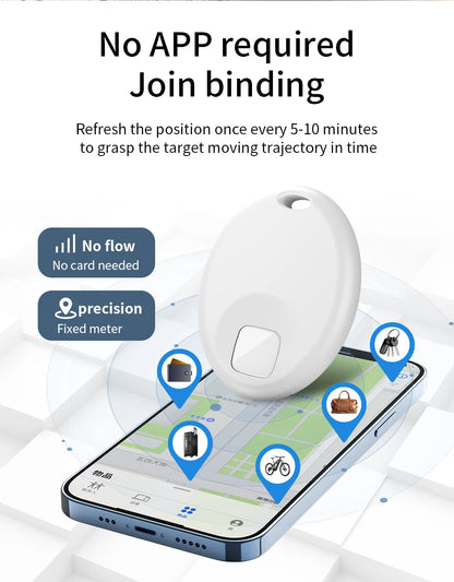 Smart Track Device AirTag Bluetooth GPS Tracker For IOS Find My App Anti-loss Luggage Key Car Pet Kid Finder Locator Positioner
