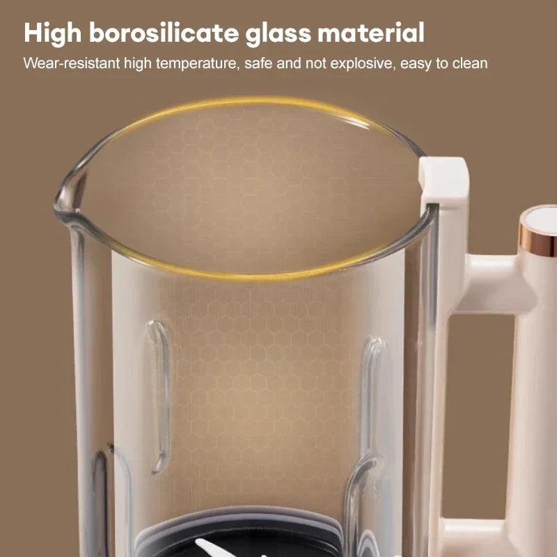 Smart Blender Soya Bean Milk Maker Electric Juicer Soymilk Maker Wall Breaker Rice Paste Maker Kitchen Breakfast Maker