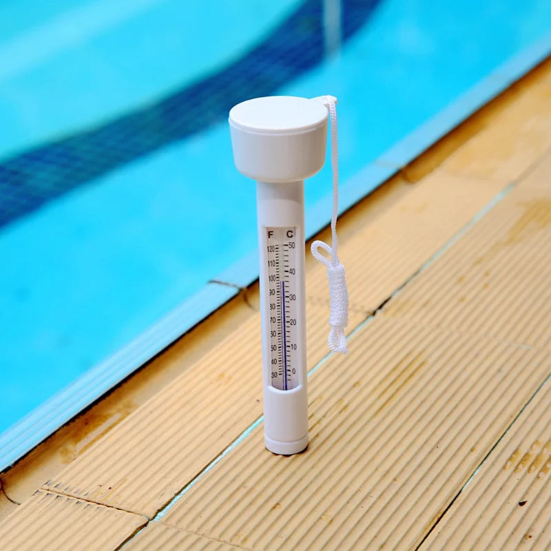 New  Portable swimming pool floating thermometer Bathtub fish pond thermometer Special thermometer measuring pool accessories