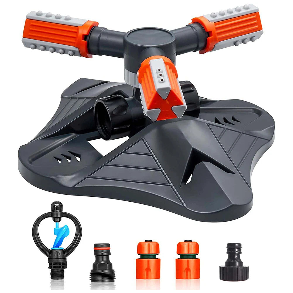 Upgrade Garden Sprinkler Automatic 360 Degree Rotating Irrigation Grass Water Sprinkler System Agriculture Irrigation Tool