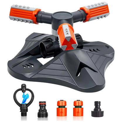 Upgrade Garden Sprinkler Automatic 360 Degree Rotating Irrigation Grass Water Sprinkler System Agriculture Irrigation Tool