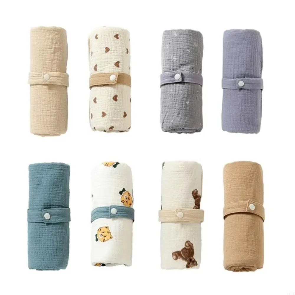 Soft Baby Diaper Changing Pad Strong Absorbent Breathable Infant Diaper Mat Hypoallergenic Diapering Sheet Baby Bed Pad Nursery