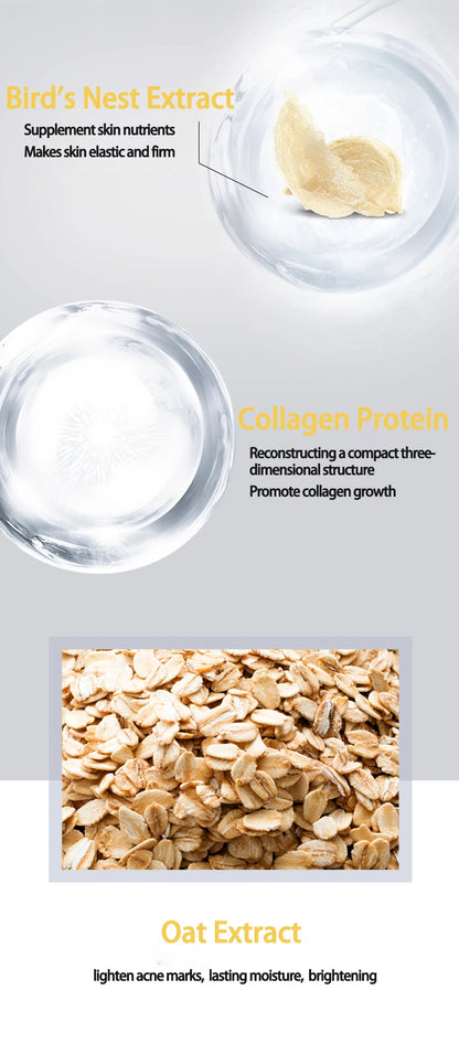 Korea 24k Care Serum Active Collagen Silk Care Lifting Firming Set Hyaluronan Silk Line Moisturizing Essence Firming Skin Care