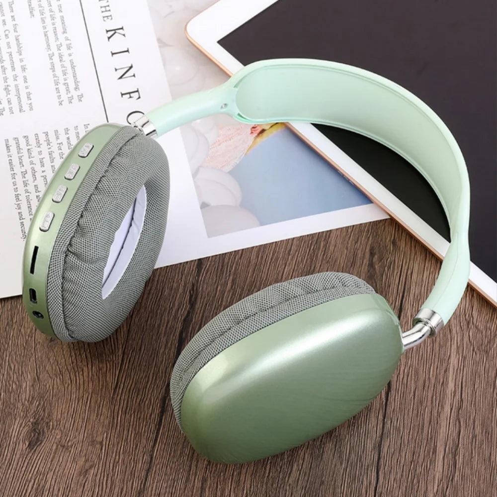 Intelligent Noise Cancelling Headset Wireless Bluetooth Headset Hi-Fi Stereo Sports Gaming Headset