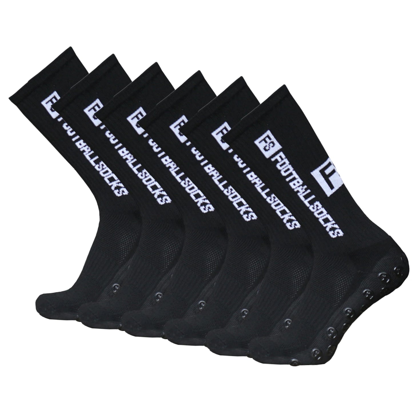 Lixada Outdoor Sports Running Socks Stretcy Socks Athletic Football Soccer Socks Anti-Slip Socks with Grips