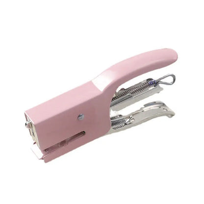 Hand Pliers School Office Supplies Paper Fixing Hand-Held Stapler School Supplies Paper Binder Set Office Binding Tools