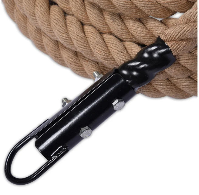 38 MM*4/6/9 M Professional Climbing Rope Strong Jute Rope Mountain Climbing Training Cord Outdoor Sports Accessories