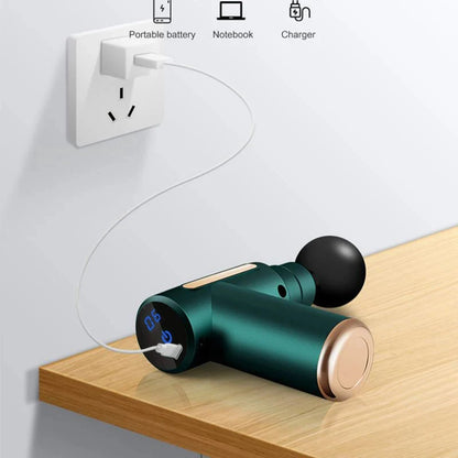 Fascia gun muscle relaxation massager smart mini full body massage impact gun portable small electric full body massage gun